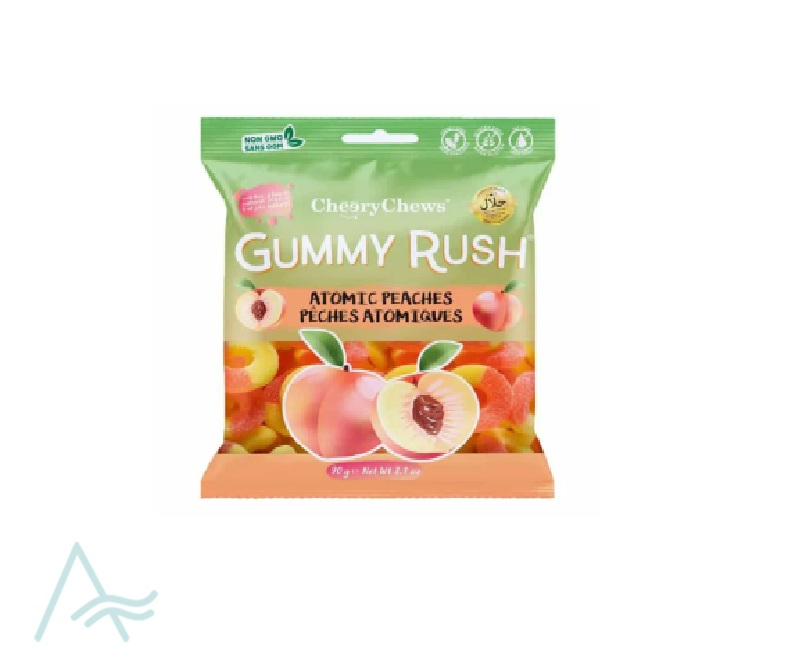 GUMMY RUSH ATOMIC PEACH 90 G